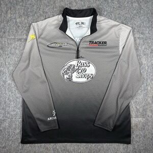 Bass Pro Shops Tracker Boats 1/4 Zip Pullover Mens 3XL XXXL Johnny‎ Fishing